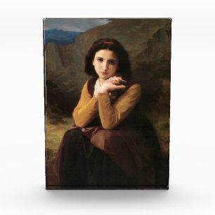 Bloc Photo Mignon Innocence d'une adolescente, Bouguereau
