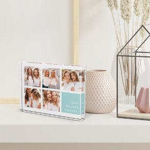 Bloc Photo Mint   Best Friends Forever Collage