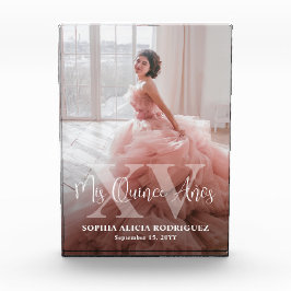 Bloc Photo Mis XV Años Quinceañera Keepsaké 15e anniversaire