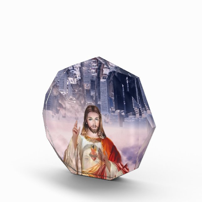 Bloc Photo Miséricorde divine, Saint Faustina, Jésus Je fais  (Droite)