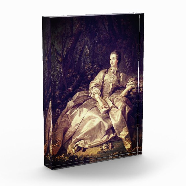 Bloc Photo Mme de Pompadour - François Boucher - 1758 (Gauche)