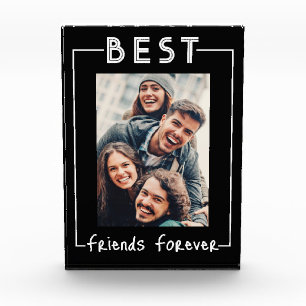 Bloc Photo Moderne Meilleurs amis Besoins pour toujours BFF
