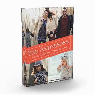 Bloc Photo Moments mémorables Custom Multi-Photo Keepsaké