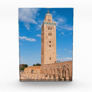 Bloc Photo Mosquée de la Koutoubia - Marrakech, Maroc
