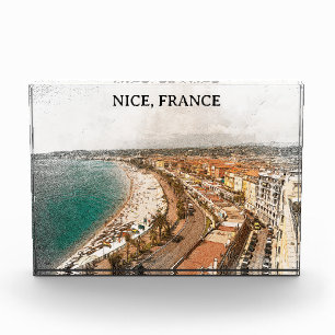 Bloc Photo Nice France Promenade des Anglais