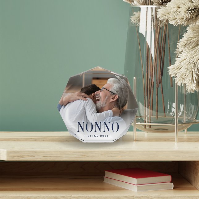 Bloc Photo Nonno Grand-Père Année Créée (Créateur téléchargé)