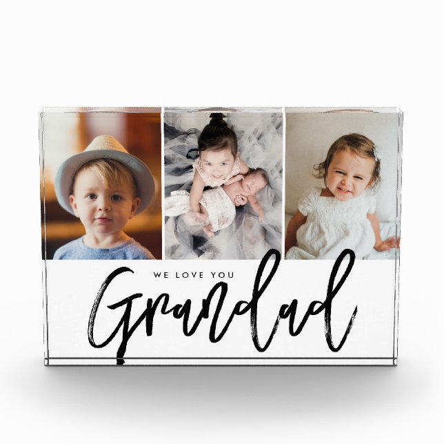 Bloc Photo Nous vous aimons photos grand-enfants (Devant)