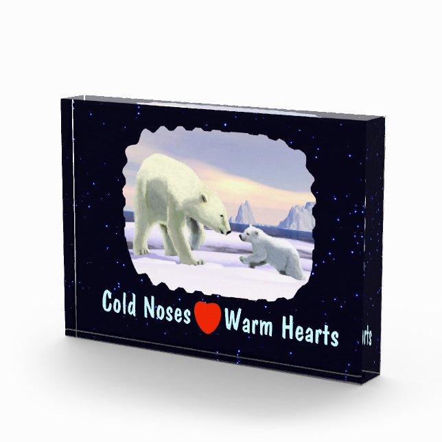 Bloc Photo Ours Polaire - Mama Nez Meilleur (Droite)