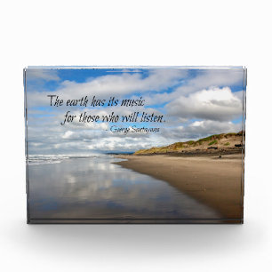 Bloc Photo Pacific Ocean Reflections Citation Inspirante