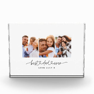 Bloc Photo papa mignon script moderne multi photo cadeau 