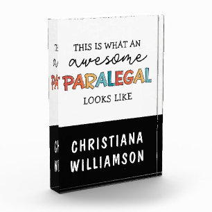 Bloc Photo Paralegal sur mesure Awesome Assistant juridique a
