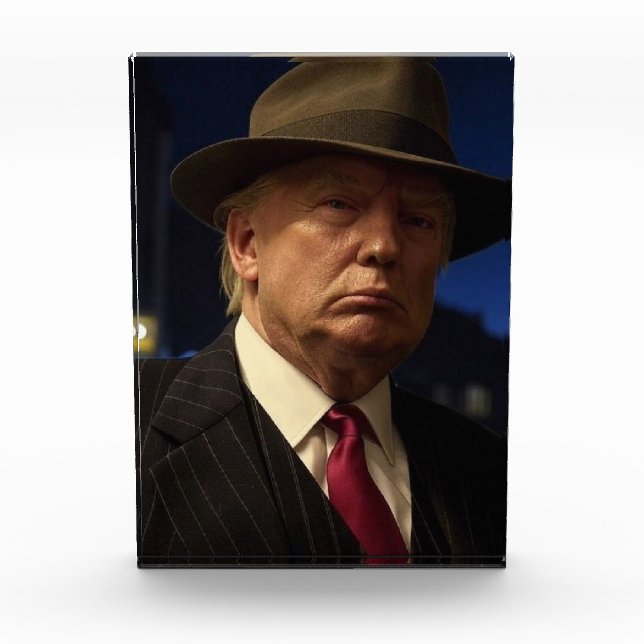 Bloc Photo Parrain de l'Amérique Don J. Trump (Devant)