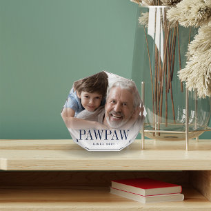 Bloc Photo Pawpaw Grandpa Année Créée