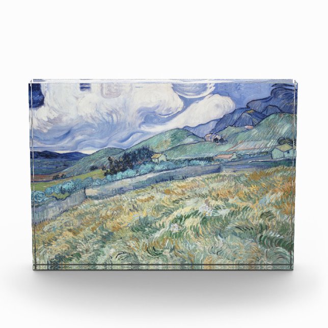 Bloc Photo Paysage Derrière Saint-Paul Vincent van Gogh (Devant)