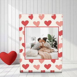 Bloc Photo Personalized Valentine Photo Heart Acrylic Block