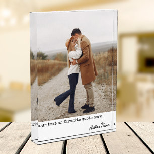 Bloc Photo Personnalisé Cadeau Moderne pour Nouvea