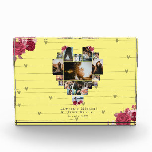 Bloc Photo Personnalité moderne 18 coeur Formé Cadeaux photo