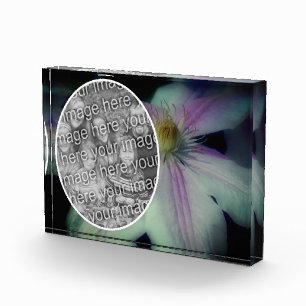 Bloc Photo Pétales De Fleurs Clematis Créez Votre Propre