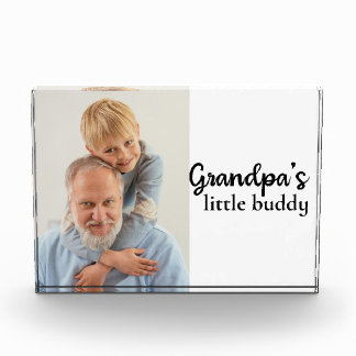 Bloc Photo Petit copain de grand-père avec photo