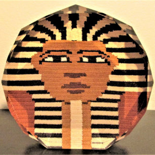 Bloc Photo Pharaon Crochet Artistique Imprimer sur pied libre