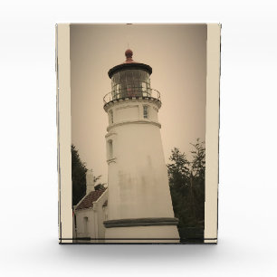 Bloc Photo Phare de la rivière Umpqua, OU