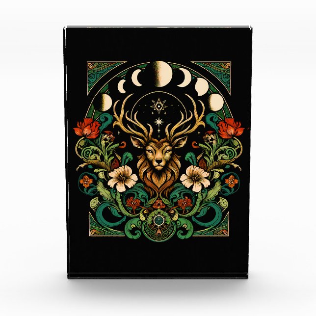 Bloc Photo Phénomène Mystic Pagan et phase Lune (Devant)