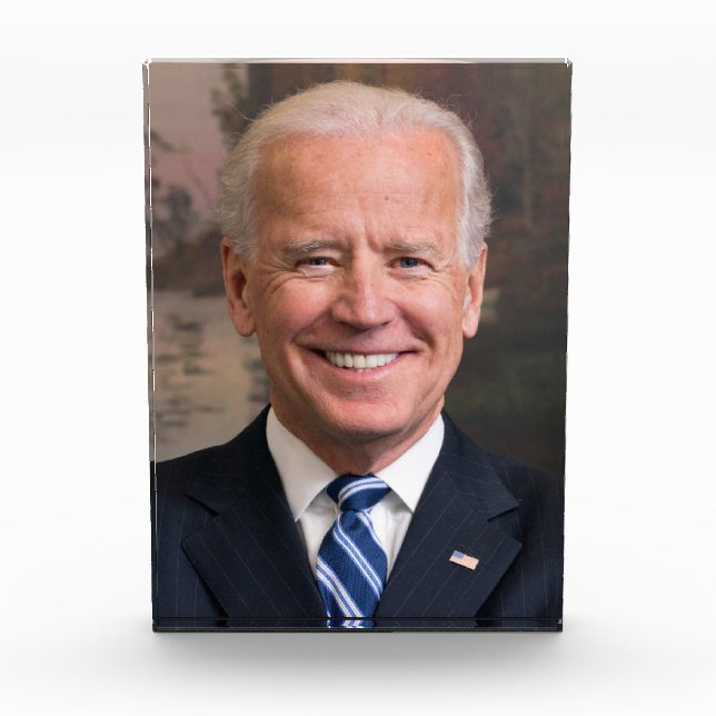 Bloc Photo Photo de Joe Biden Portrait (Devant)