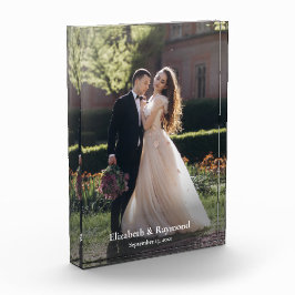 Bloc Photo Photo de mariage personnalisée moderne