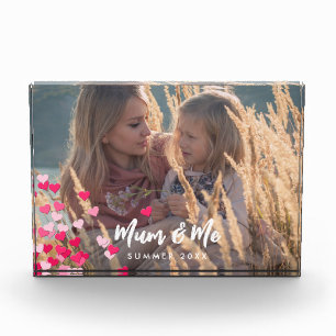 Bloc Photo Photo Personnalisée Écriture Moderne Écrits Éparpi