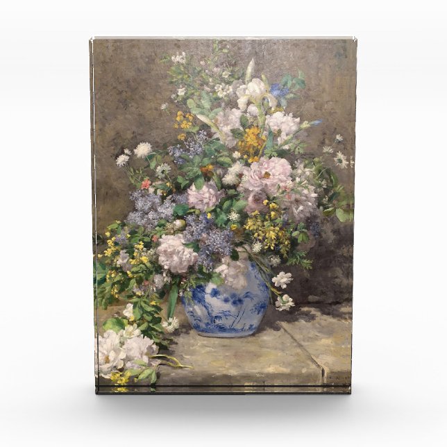 Bloc Photo Pierre-Auguste Renoir Bouquet de printemps (Devant)
