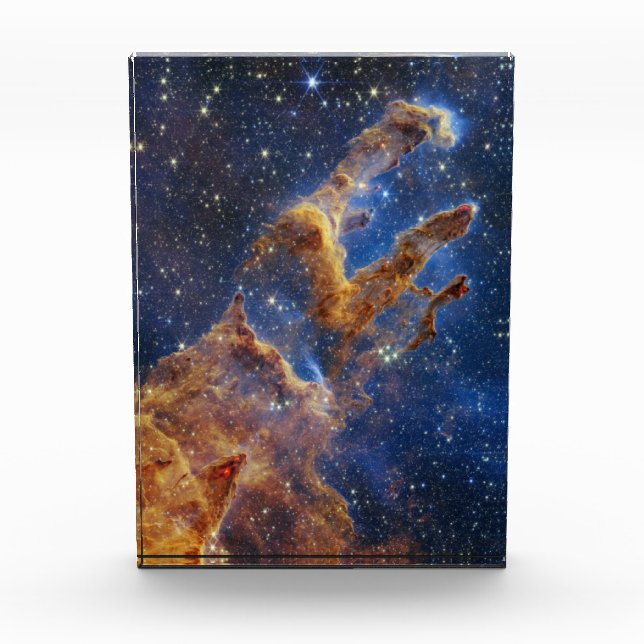 Bloc Photo Piliers de création Aigle Nebula Webb Telescope (Devant)