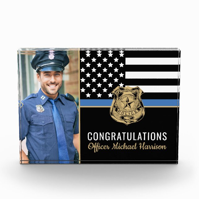 Bloc Photo Police Academy Graduation Police (Devant)