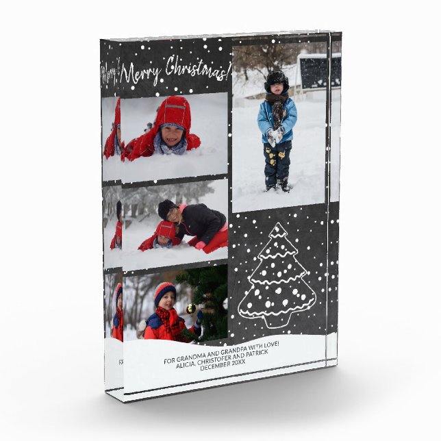 Bloc Photo Pour Grand-mère | Arbre de Noël Russe (Gauche)