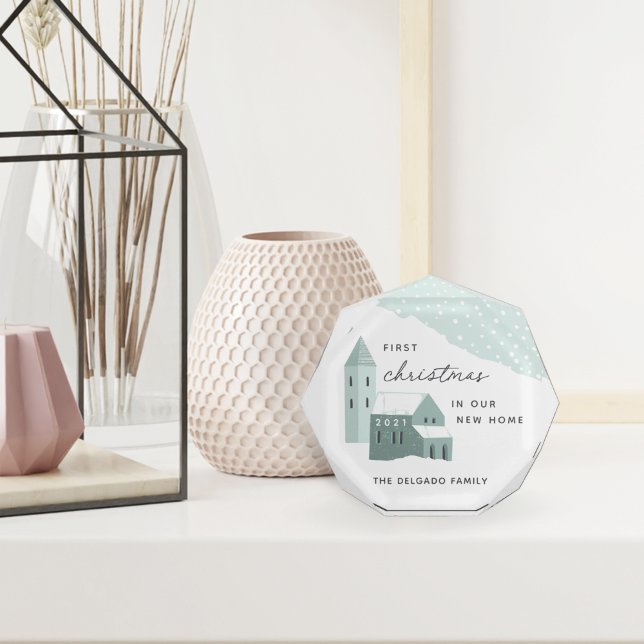 Bloc Photo Premier Noël dans notre nouveau bloc acrylique (Créateur téléchargé)