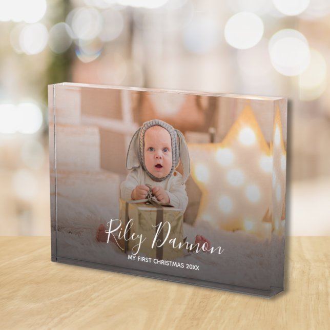 Bloc Photo Premier Noël du bébé (Créateur téléchargé)