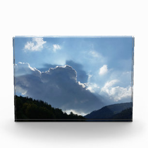 Bloc Photo rayons et nuages