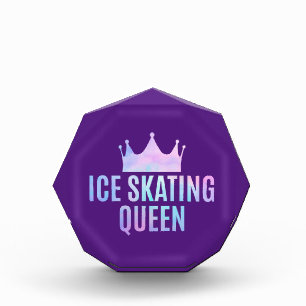 Bloc Photo Reine du patinage sur glace - Amateurs de patinage