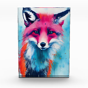 Bloc Photo Renard rouge