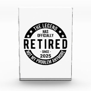 Bloc Photo Retraité 2025 Plus mon problème - Retraite