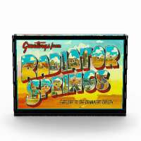 Salutations de Radiator Springs Arizona