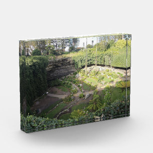 Bloc Photo Sanctuaire caché Umpherston Sinkhole