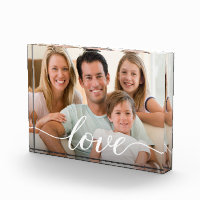 Script d'amour de photo de famille personnalisée