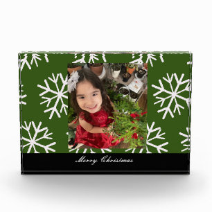 Bloc Photo Script de photo flocons de Noël Joyeux Noël