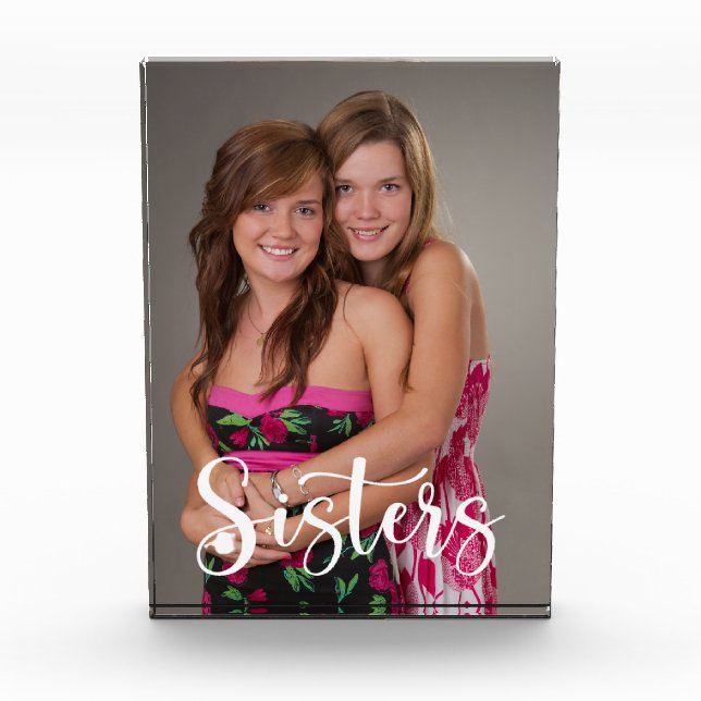 Bloc Photo Script manuscrit des soeurs (Devant)