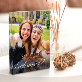 Bloc Photo Serez-Vous Ma Femme D'Accueil ? Proposition élégan