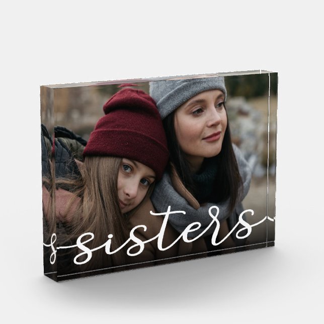 Bloc Photo Soeurs Photo moderne (Gauche)