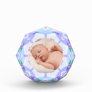 Bloc Photo Soft Pretty Pastel Purple Nouveau-Né Nouveau bébé
