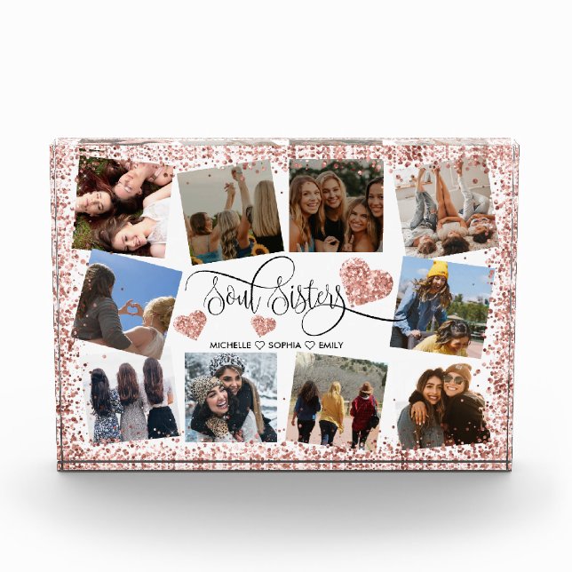Bloc Photo Soul Soeurs Meilleurs Amis Pour Toujours Insérer P (Devant)