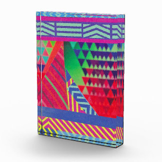 Bloc Photo southwestern borders and triangles collage