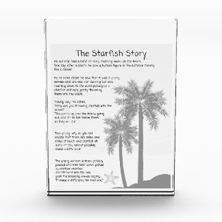 Bloc Photo Starfish Story, Starfish Throver, Starfish Poem